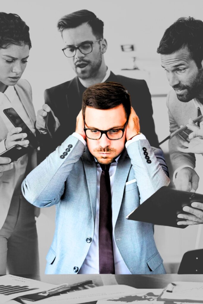 Change Management - Unsicherheit im Unternehmenswandel: Überforderter Manager